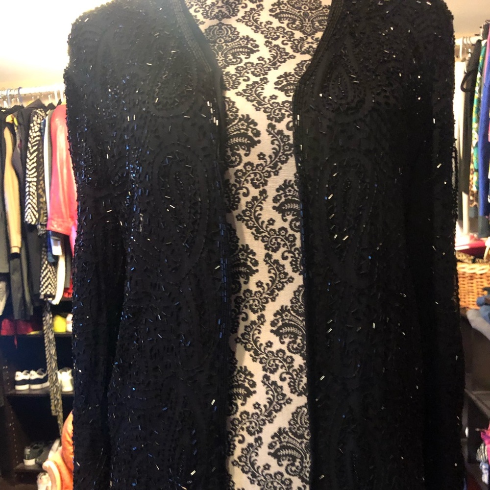 Sequin cardigan